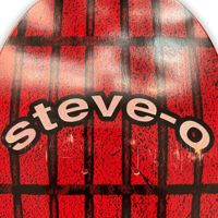 Image 5 of Steve-O Signed “Mug Shot” Skateboard Deck