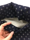 Indigo ikat