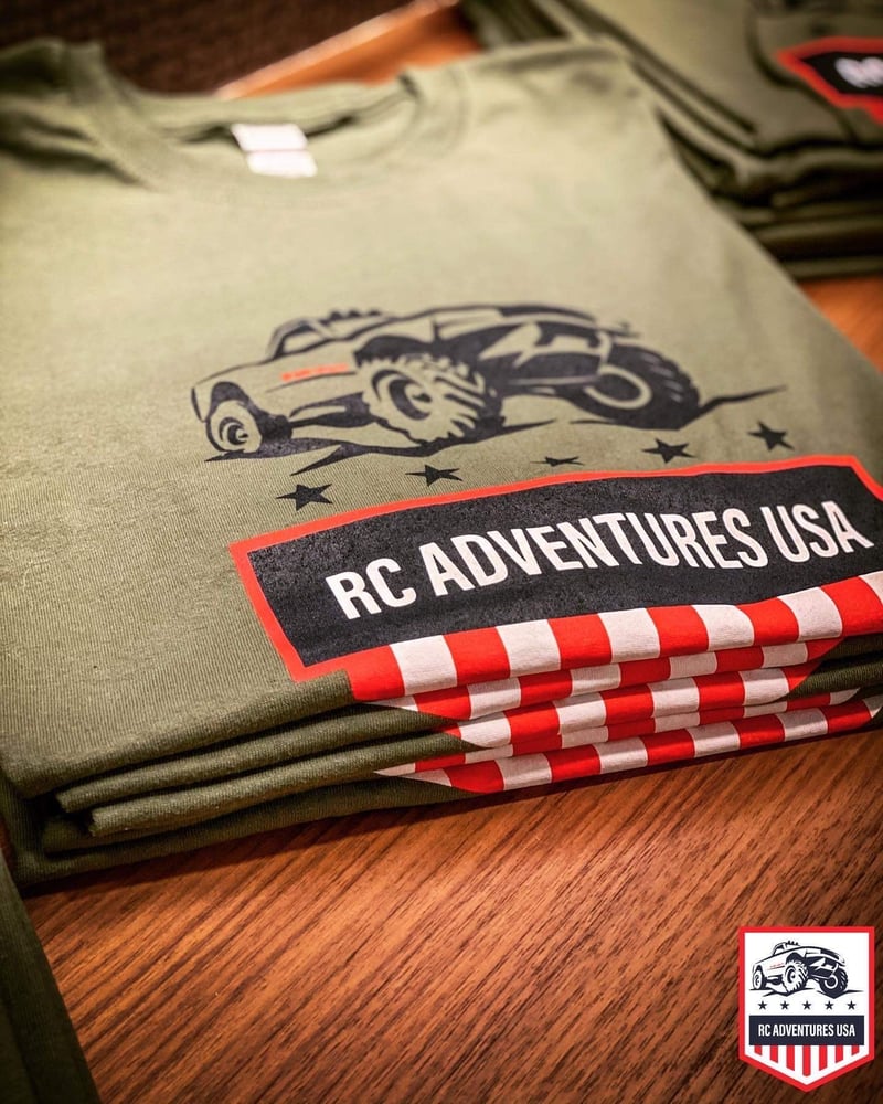 Image of T-shirt Rc Adventures USA Logo