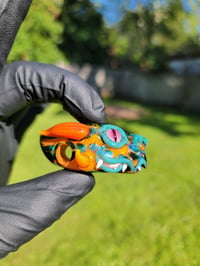 Image 1 of Exp Green Fire Dragon Head Pendant
