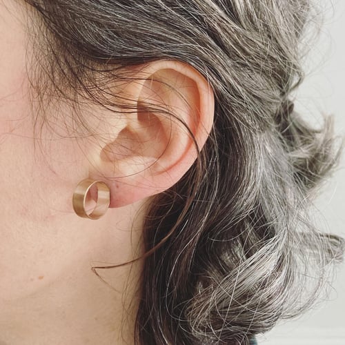 Image of Circle Studs (light bronze)