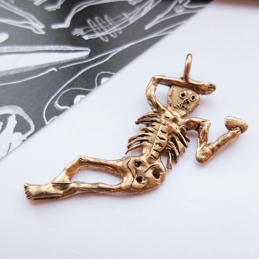 Skeleton in bronze (one off)