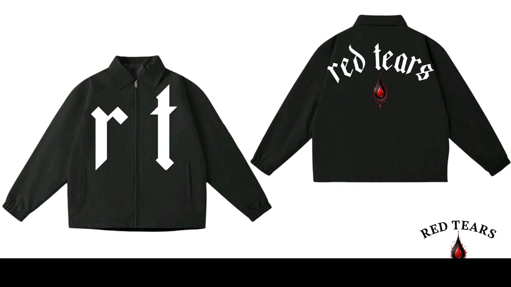 Image of Red Tears Classic Tear Drop Jacket