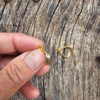 Image 2 of Diamond Hoop Gold 2