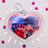 Heart Shaped Lace Ladybug + Marinette charm