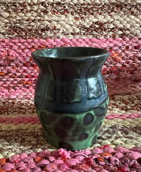 Blue & green vase