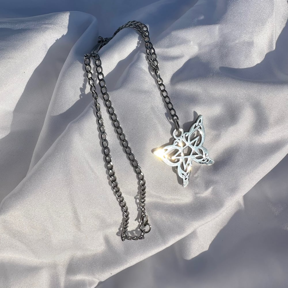 Image of Pentagram Butterfly Chain