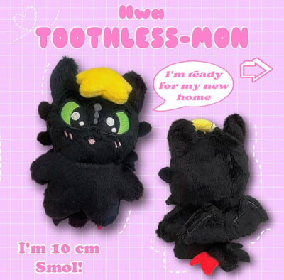 Image of Hwa Toothless-Mon Plushie 