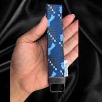 Guahan Blues Keyfob Keychain