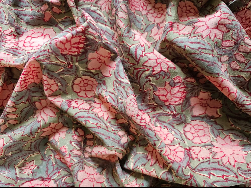 Image of Namaste fabric bouquets roses