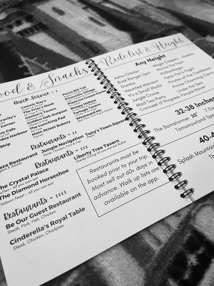 Image of WDW Planner