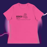 Image 4 of Bookish adject Women's Relaxed T-Shirt