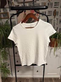 Image 2 of American Ragle white ribbed tee