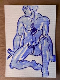 Image 4 of Watercolour ~ Blue Boys XI