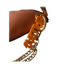 Image 2 of PURSE ORANGE BALLBAG 