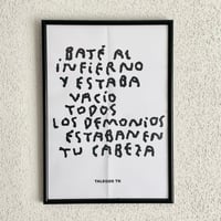 BAJÉ AL INFIERNO