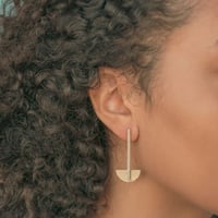 Image 4 of Pendientes semiesfera Issa