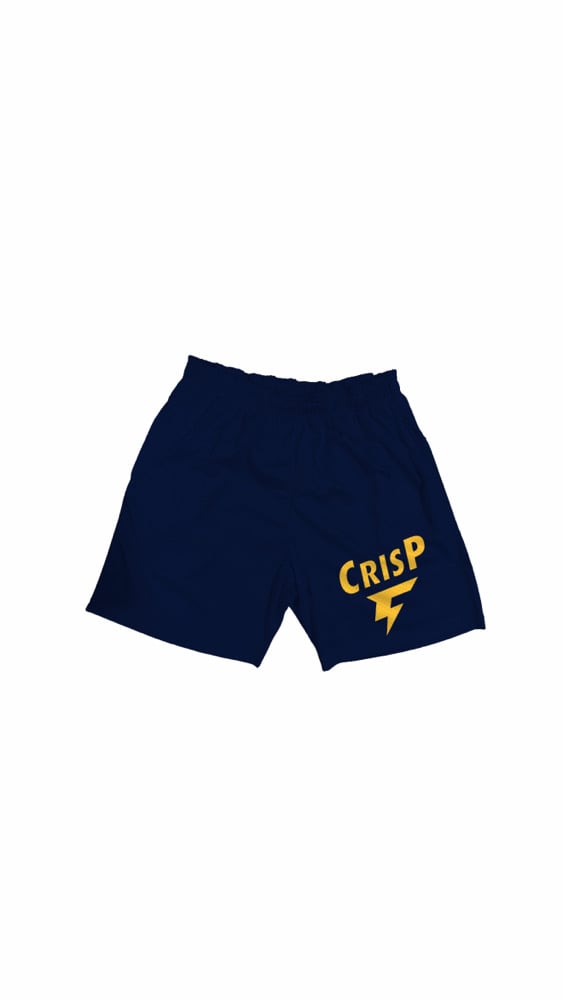Navy blue and yellow