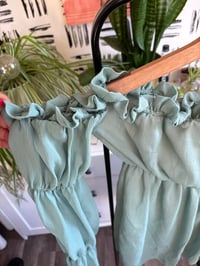 Image 2 of Boho top sage