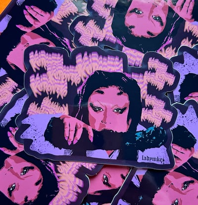 Image of Kuroneko sticker