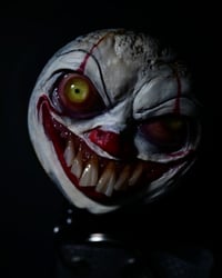 Image 6 of Handmade Pennywise Badge Reel Keychain 