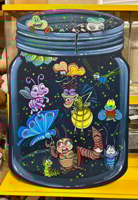 Image 2 of RTS Wood Panel Art- Bug Collection