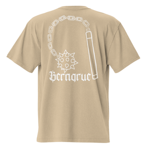 Mens mace & chain Oversized faded t-shirt