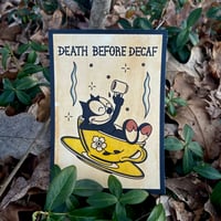 Image of “Death Before Decaf” Print