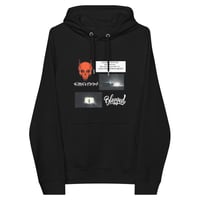 Image 1 of GJRXLYSSA ALIEN EATS BLACK HOODIE