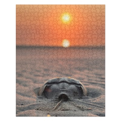 Image of Horseshoe Crab Sunset Jigsaw Puzzle