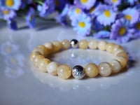 Image 1 of Honey Jade (Golden Jasper) Bracelet, Stretch Bracelet