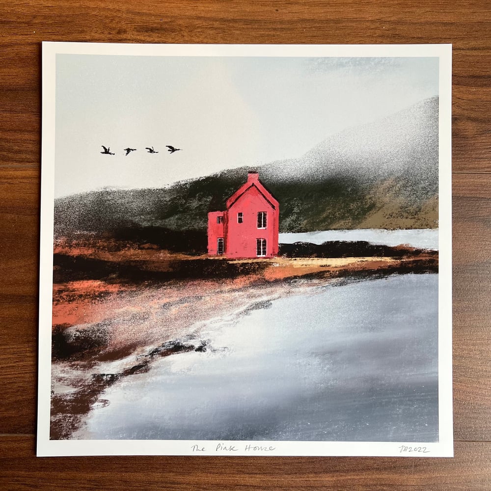 Image of The Pink House - Archive Quality Print