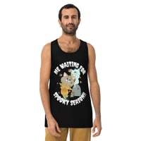 Image 1 of Waiting for Spooky Season: Men’s premium tank top