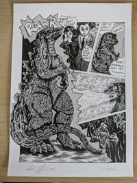 Image 1 of Attack of Baby Gojira Original Page