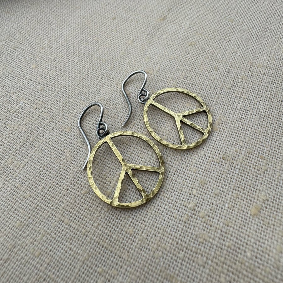 Image of Peace Earrings