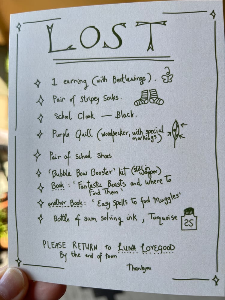 Image of LOST Mini Print