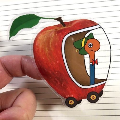 Image of vinyl food car stickers