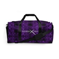 Image 1 of RXI Logo Shocking Purple Duffle Bag