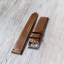18mm Horween Shell Cordovan Strap - Bourbon