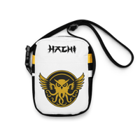 Image 1 of Hachi Black & Gold Crossbody Bag