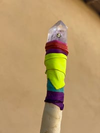 Image 2 of *new* RAINBOW SNAKE amethyst wand
