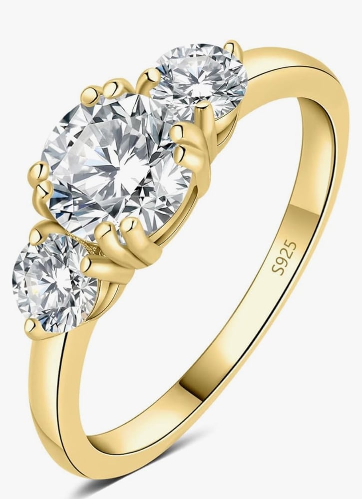 Image of “Aspen” Gold Ring