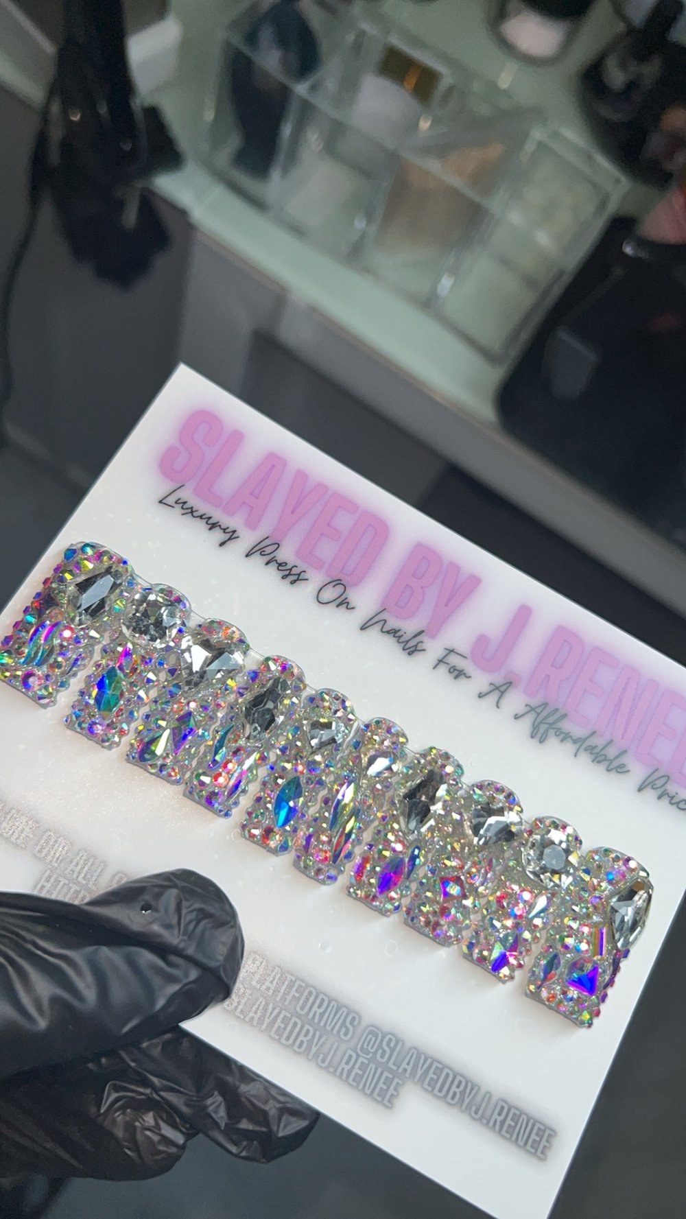 Long Length Square Bling