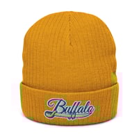 Image 2 of Buffalo Sword Recycled cuffed beanie