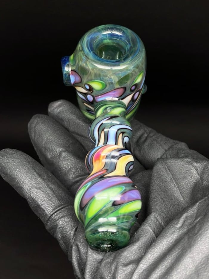 Green Opal Starry Night Image 4
