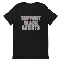Image 2 of Support Black Art Shirt