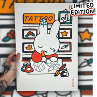 Image 1 of “TATTOO” A3 SCREENPRINT