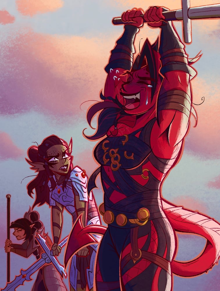 Image of SUNRISE AFTER VICTORY print