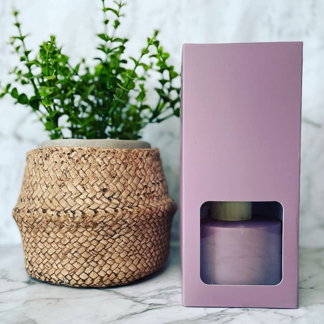 Short Urban Reed Diffuser 200ml - MATTE PURPLE  **ONLY 2 AVAILABLE**