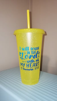 Image 3 of Bible Quotes Plastic Tumblers 